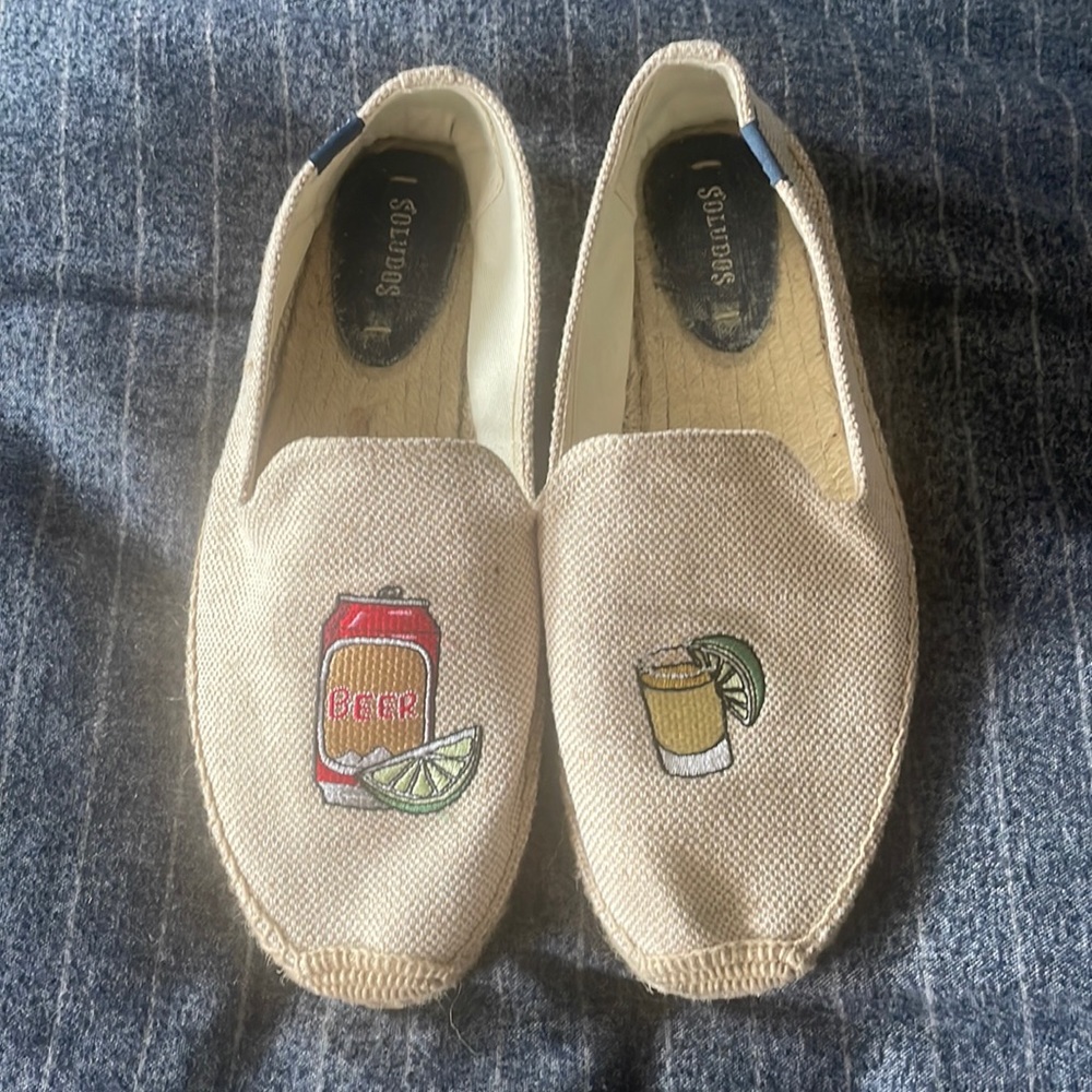 Soludos Smoking Slippers size 9